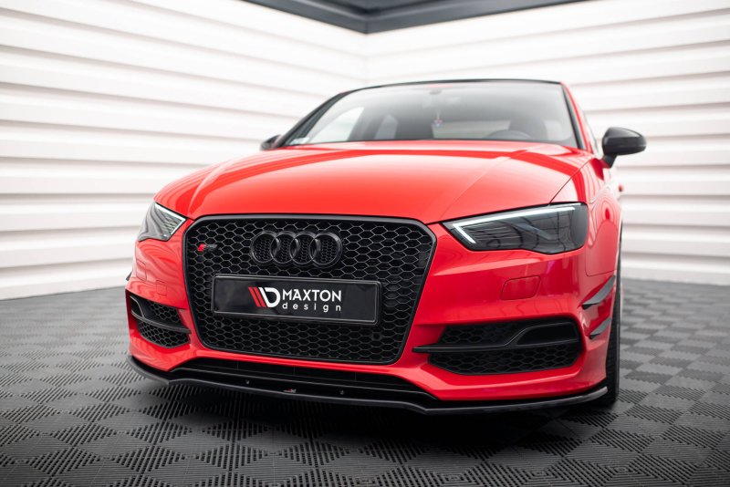 Maxton Stoßstangenflügel vorne (Canards) Audi S3 / A3 S-Line 8V Limousine / Cabrio AU-S3-8V-S-CAN1
