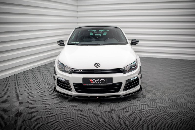 Maxton Front Ansatz V.3 + Flaps VW Scirocco R Mk3 VW-SC-3-R-FD3G+FSF1B