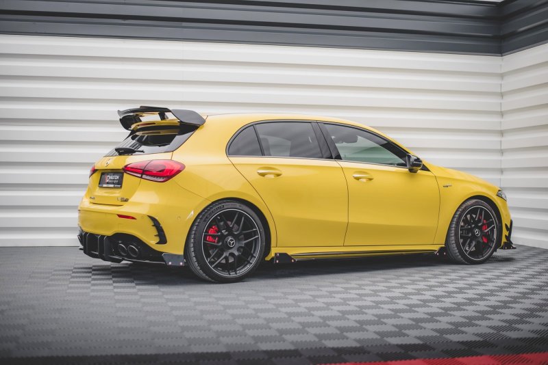 Maxton Seitenschweller Ansatz + Flaps V.2 für Mercedes-AMG A45 S ME-A-177-45-SD2G+S