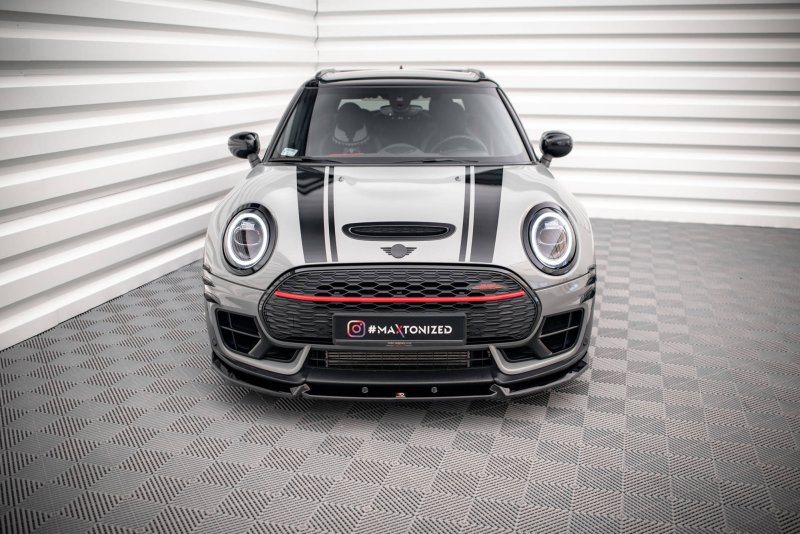 Maxton Front Ansatz V.3 für Mini Cooper Clubman John Cooper Works F54  schwarz Hochglanz MC-CM-2-S-JCW-FD3-G