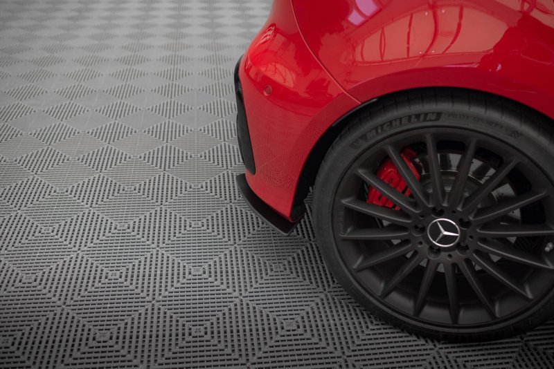 Maxton Street Pro Heck Ansatz Flaps Diffusor Mercedes-Benz A 45 AMG W176 Facelift MEA176FAEROCNC-RSD1B