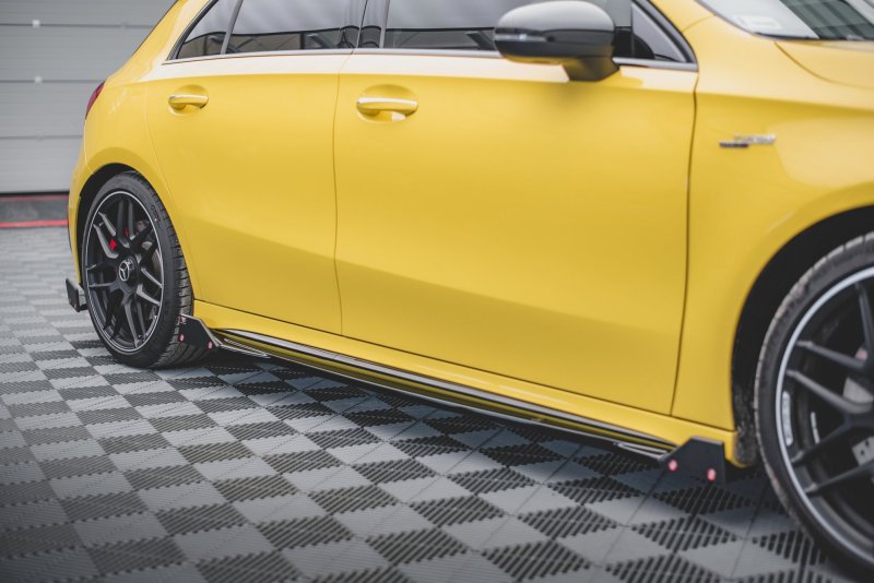 Maxton Seitenschweller Ansatz + Flaps V.2 für Mercedes-AMG A45 S ME-A-177-45-SD2G+S