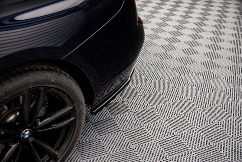 Maxton Heck Ansatz Flaps Diffusor für BMW 6er GT G32 M-Paket schwarz Hochglanz BM-6-32-GT-MPACK-RSD1-G