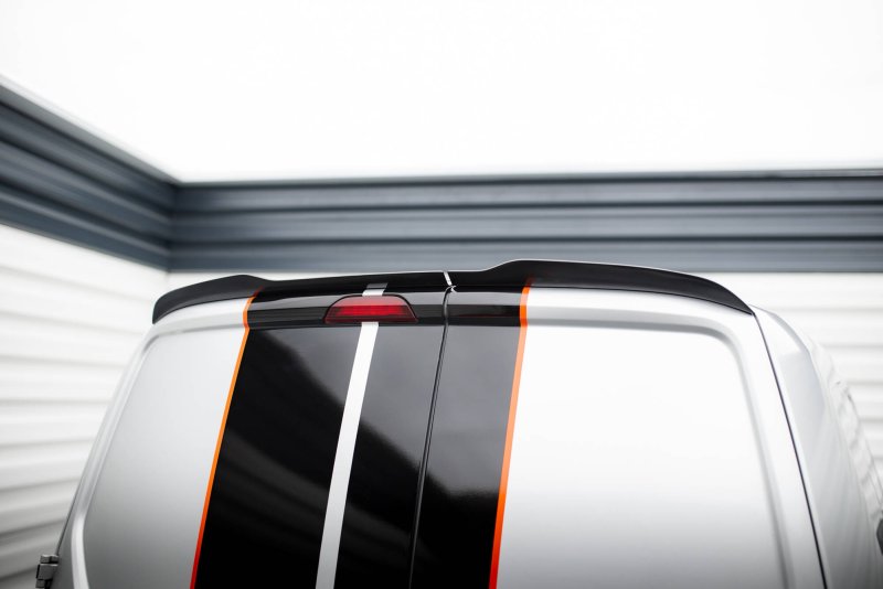 Maxton Spoiler CAP Abrisskante Ford Transit Courier Mk1 schwarz Hochglanz FO-TR-COU-1-CAP1-G