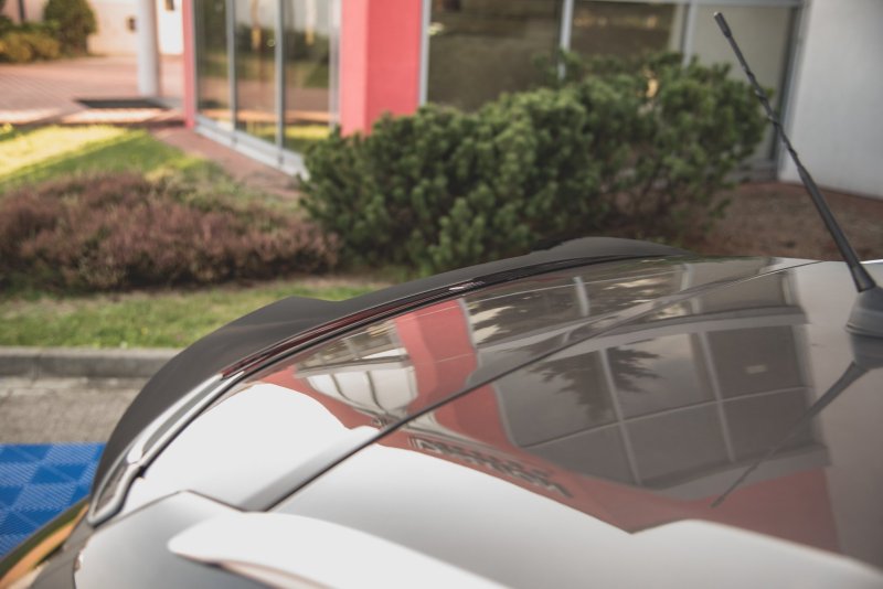 Maxton Spoiler CAP für Peugeot 308 SW Mk2 Facelift schwarz Hochglanz PE-308-2F-SW-CAP1-G