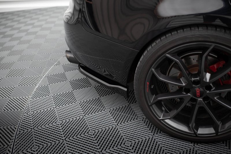 Maxton Heck Ansatz Flaps Diffusor V.1 Audi S5 / A5 S-Line Coupe / Cabriolet 8T schwarz Hochglanz AU-S5-1-RSD1-G
