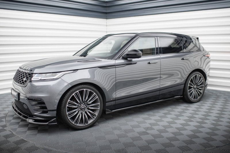 Maxton Seitenschweller Ansatz Land Rover Range Rover Velar R-Dynamic Mk1 schwarz Hochglanz LR-RR-VE-1-RDYNAMIC-SD1-G