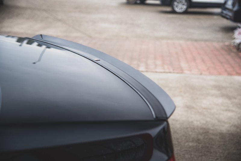 Maxton Spoiler CAP für BMW 7 M-Paket G11 schwarz Hochglanz BM-7-11-MPACK-CAP1-G