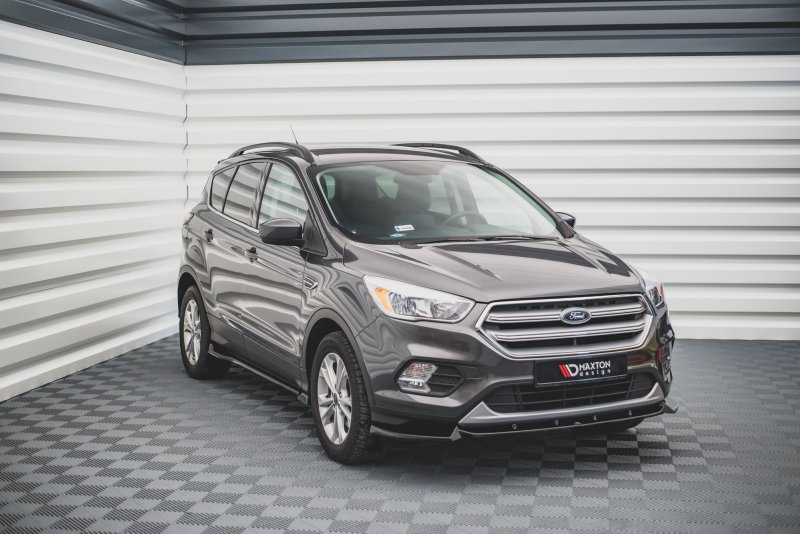 Maxton Seitenschweller Ansatz für Ford Escape Mk3 schwarz Hochglanz FO-ES-3-SD1-G