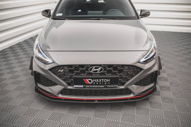 Maxton Street Pro Front Ansatz für Hyundai I30 N Hatchback/Fastback Mk3 Facelift HYI303FNCNC-FD1BRB