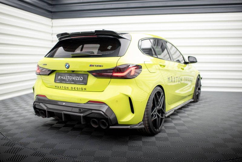 Maxton Carbon Fiber Heck Ansatz Flaps Diffusor für BMW 1er F40 M-Paket/ M135i CF-BM-1-40-M-RSD1-245-P