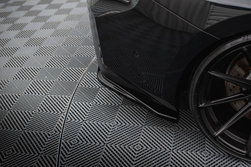 Maxton Heck Ansatz Flaps Diffusor V.5 BMW M2 G87 (heckansatz v.2) BMW M2 G87 schwarz Hochglanz BM-M2-G87-RSD5-G