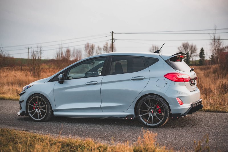 Maxton Seitenschweller Ansatz + Flaps V.2 für Ford Fiesta ST / ST-Line FO-FI-8-STLINE-SD2G+S