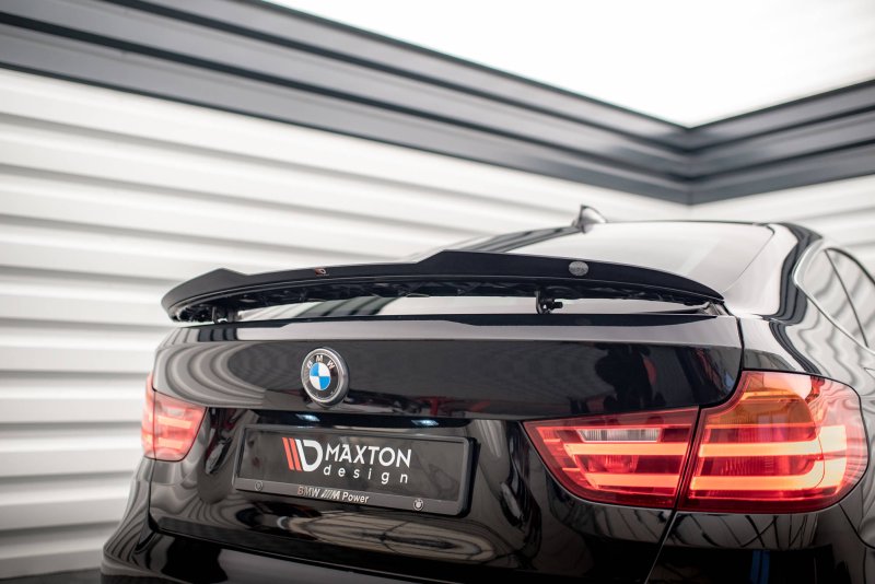 Maxton Spoiler CAP für BMW 3er GT F34 schwarz Hochglanz BM-3-34-GT-CAP1-G