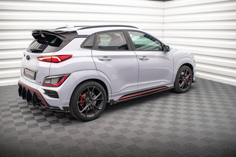 Maxton Seitenschweller Ansatz für V.1 für + Flaps Hyundai Kona N Mk1 HY-KO-1-N-SD1G+SF1B