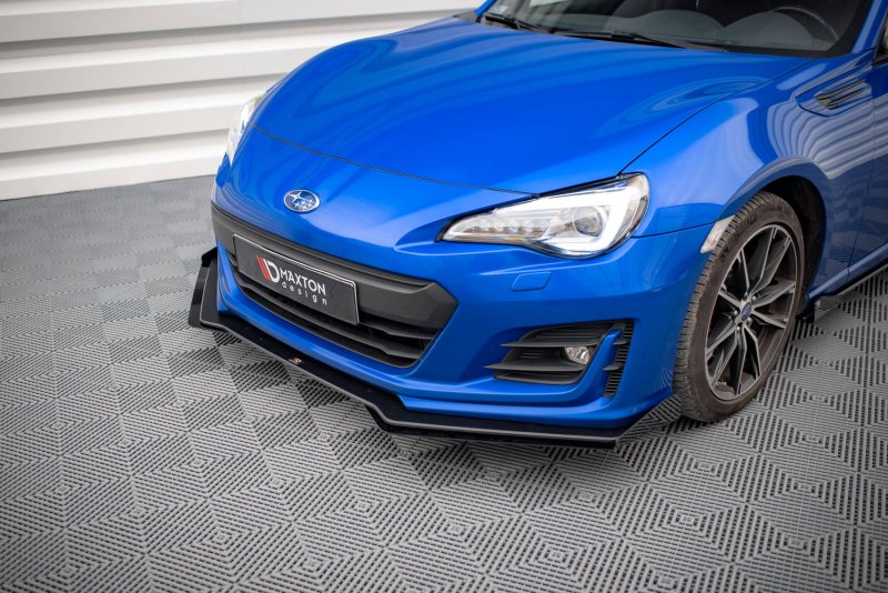 Preview: Maxton Front Flaps Subaru BRZ Mk1 Facelift schwarz Hochglanz SUBRZ1FCNC-FSF1-G