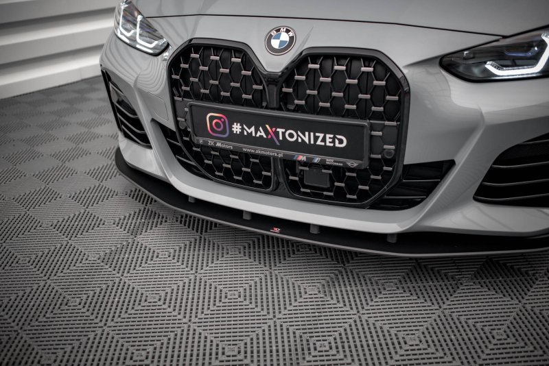 Maxton Street Pro Front Ansatz für für BMW 4er Gran Coupe M-Paket G26 BM4G26MPACKGCCNC-FD1BRB