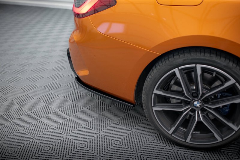 Maxton Heck Ansatz Flaps Diffusor V.5 BMW 4er M440i G22 / G23 / G22 Facelift / G23 Facelift schwarz Hochglanz BM-4-G22-MPACK-RSD5-G
