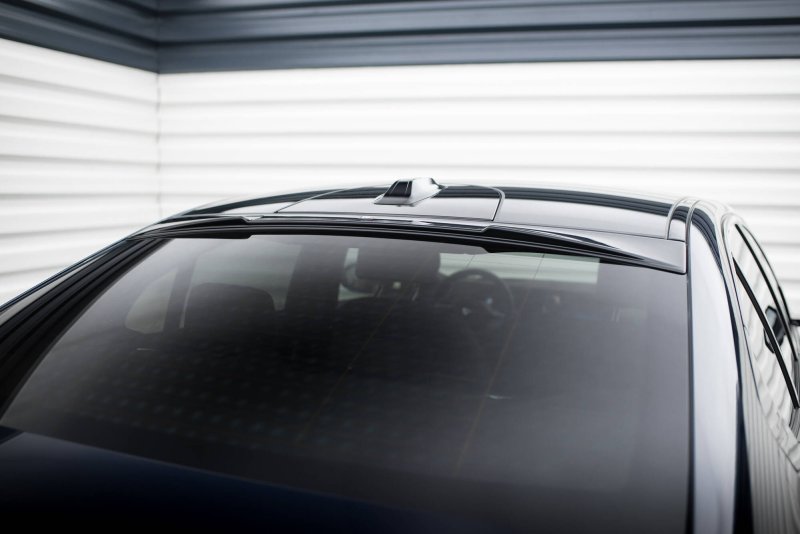 Maxton Heckscheiben Spoiler BMW 5er / i5 M-Paket G60 schwarz Hochglanz BM-5-G60-MPACK-H1-G