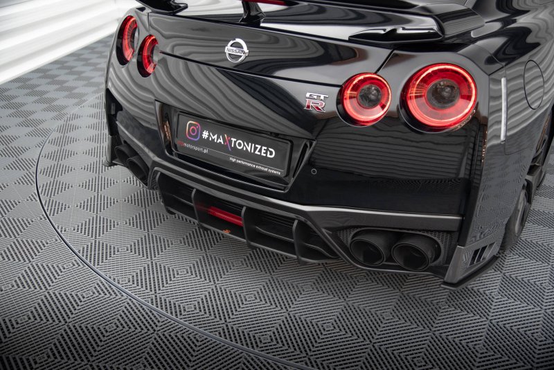 Maxton Street Pro Heckschürze Nissan GTR R35 Facelift NIGTR4F3CNC-RS1BRB