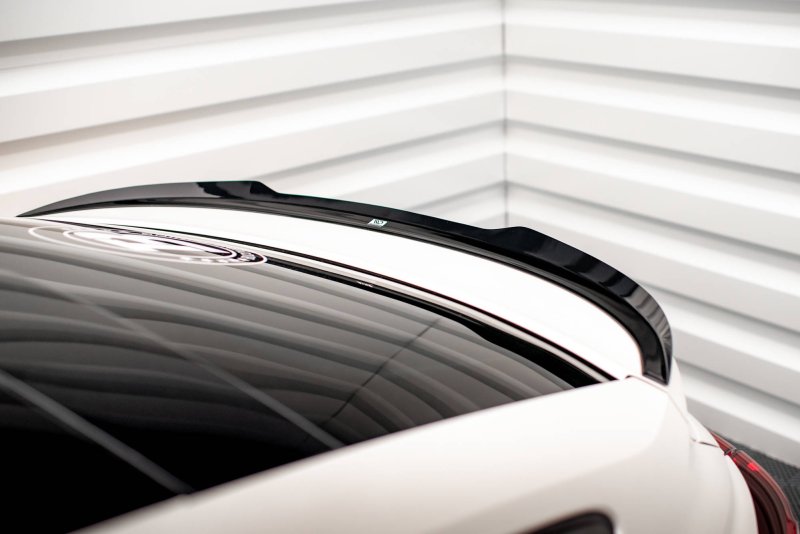 Maxton Spoiler CAP für Audi Q4 e-tron Sportback Mk1 schwarz Hochglanz AU-Q4-ETRON-1-SB-CAP1-G