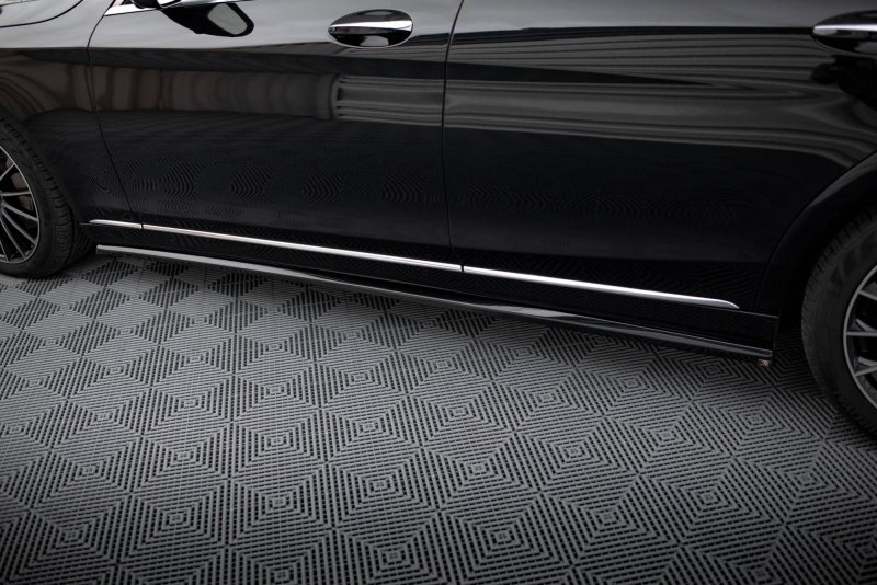 Maxton Seitenschweller Ansatz Mercedes-Benz S W222 schwarz Hochglanz ME-S-222-SD2-G