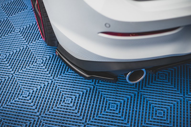 Maxton Heck Ansatz Flaps Diffusor für Volkswagen Golf 8 GTI schwarz Hochglanz VW-GO-8-GTI-RSD1-G