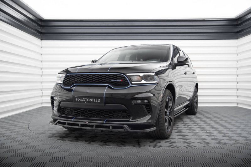 Preview: Maxton Front Ansatz Dodge Durango Mk3 Facelift schwarz Hochglanz DO-DU-3-GT-FD1G+FD1R-G