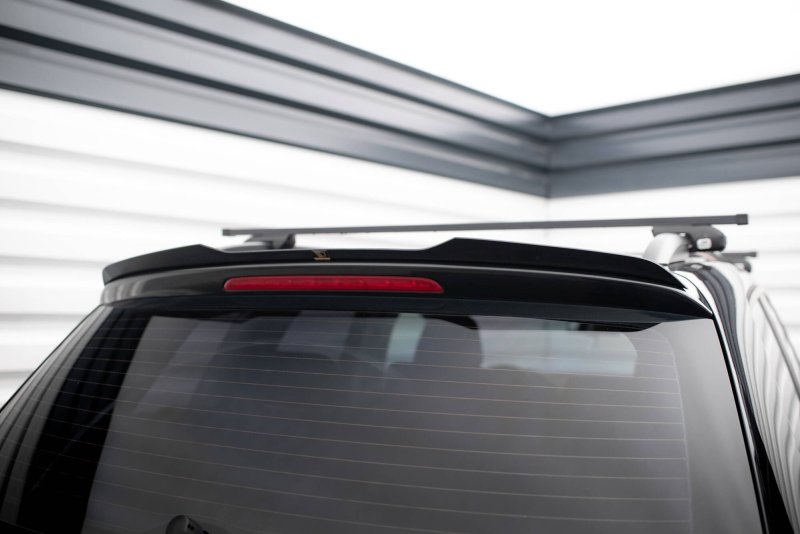 Maxton Spoiler CAP Abrisskante VW Touareg Mk2 schwarz Hochglanz VW-TO-2-CAP1-G