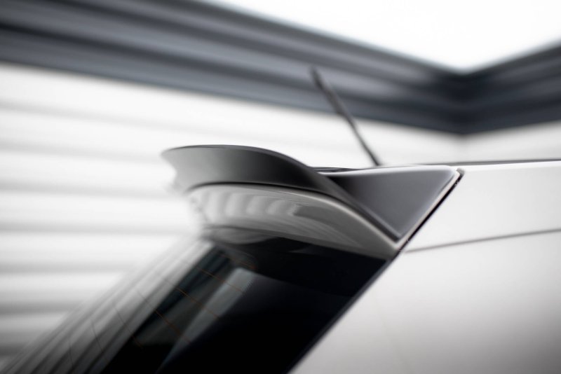 Maxton Spoiler CAP Abrisskante Skoda Fabia Hatchback Mk3 schwarz Hochglanz SK-FA-3-HB-CAP1-G