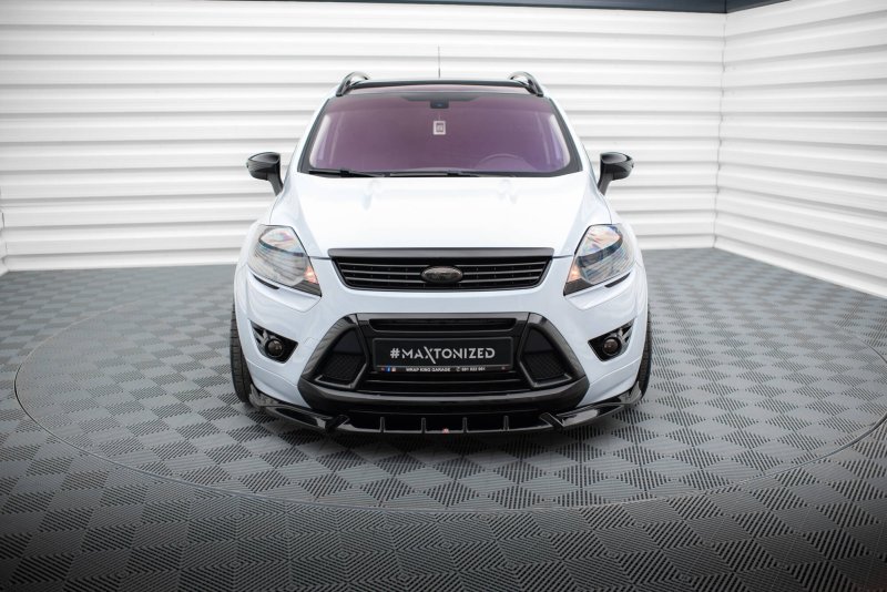 Maxton Front Ansatz Ford Kuga ST Mk1 schwarz Hochglanz FO-KU-1-ST-FD1-G