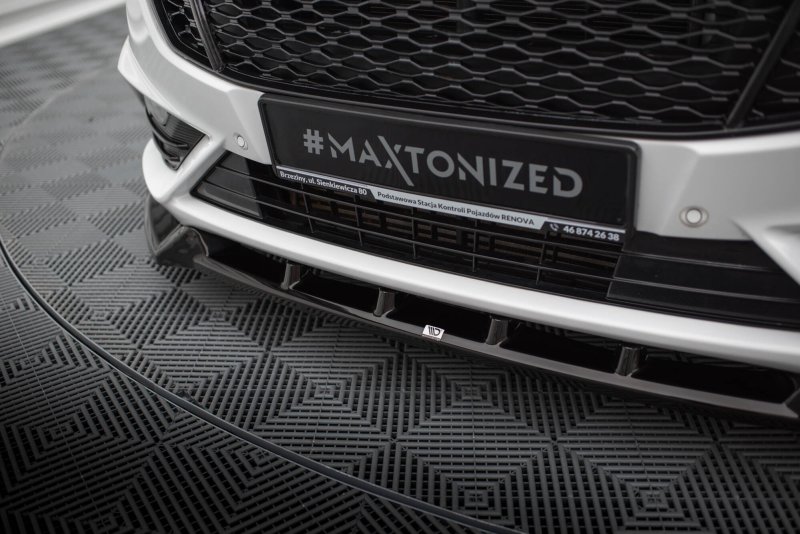 Maxton Front Ansatz Ford Mondeo Sport Mk5 Facelift / Fusion Sport Mk2 Facelift schwarz Hochglanz FO-MO-5F-SPORT-FD1-G