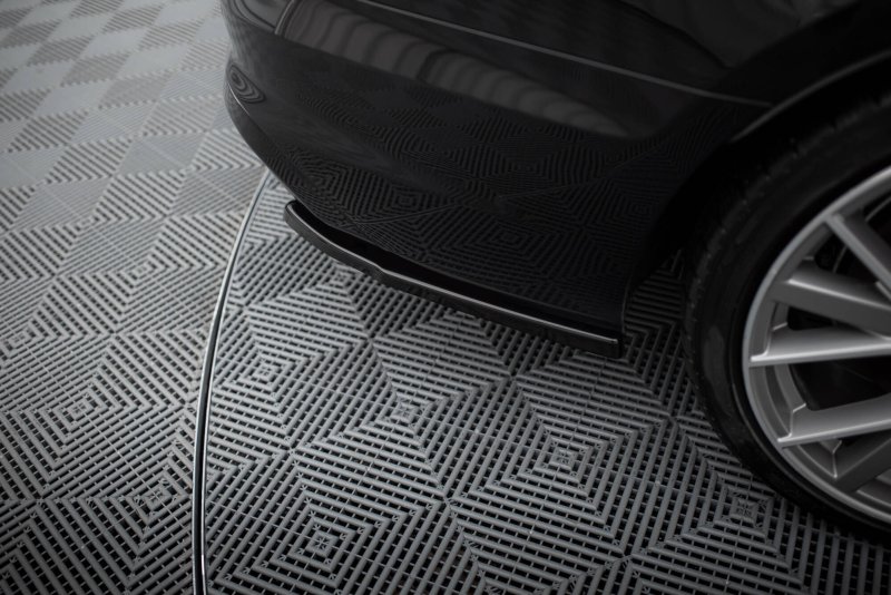 Maxton Heck Ansatz Flaps Diffusor Audi S4 B9 Facelift schwarz Hochglanz AU-S4-B9F-RSD1-G