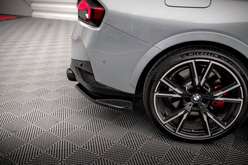 Maxton Heck Ansatz Flaps Diffusor V.1 für BMW 2 Coupe M240i G42 schwarz Hochglanz BM-2-42-M-RSD1-G