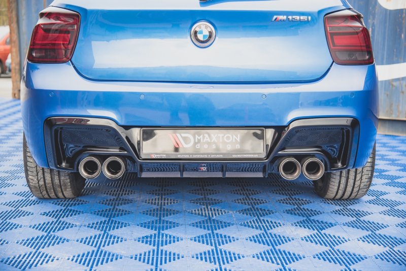 Maxton Diffusor Heck Ansatz V.2 für BMW M135i F20 BM-1-F20-M-RS1GOO__OO
