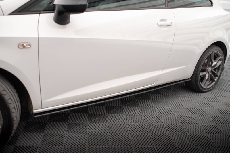 Maxton Street Pro Seitenschweller Ansatz für Seat Ibiza Cupra Sport Coupe Mk4 SEIB4SCCNC-SD1BRB