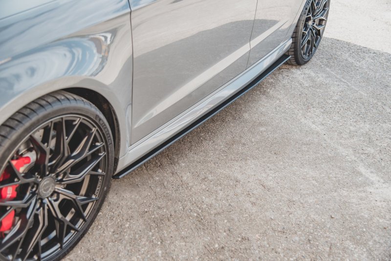 Maxton Racing Seitenschweller Ansatz für Audi RS3 8V Sportback AURS38VCNC-SD2B