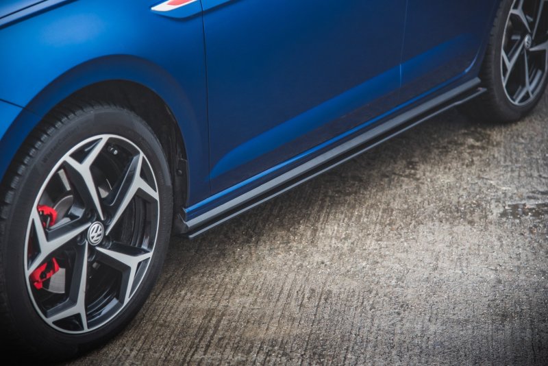 Maxton Racing Seitenschweller Ansatz für Volkswagen Polo AW GTI VWPO6GTICNC-SD3BRB