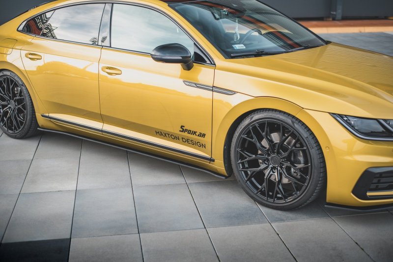 Maxton Racing Seitenschweller Ansatz für Volkswagen Arteon R-Line VWAR1RLINECNC-SD1BRB