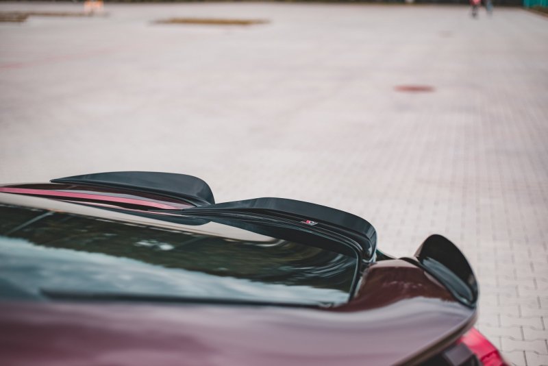 Maxton Spoiler CAP für Paket BMW i8 schwarz Hochglanz BM-I8-1-CAP1G+CAP2-G