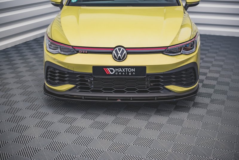 Maxton Front Ansatz V.4 für Volkswagen Golf 8 GTI Clubsport schwarz Hochglanz VW-GO-8-GTI-CS-FD4-G
