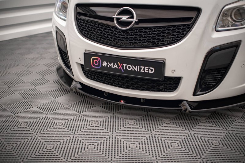 Maxton Front Ansatz V.2 für Opel Insignia OPC Mk1 schwarz Hochglanz OP-IS-1-OPC-FD2-G