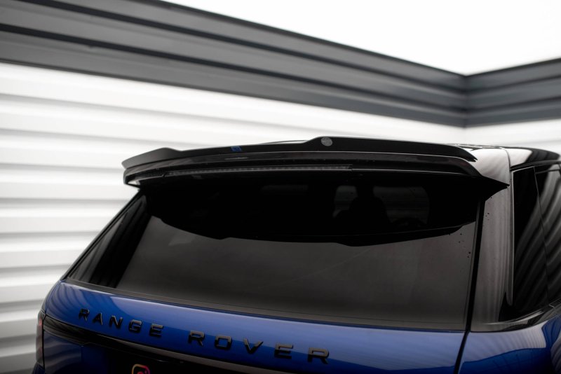 Preview: Maxton Spoiler CAP für Land Rover Range Rover Sport SVR Mk2 schwarz Hochglanz LR-RR-SPORT-2-SVR-CAP1-G