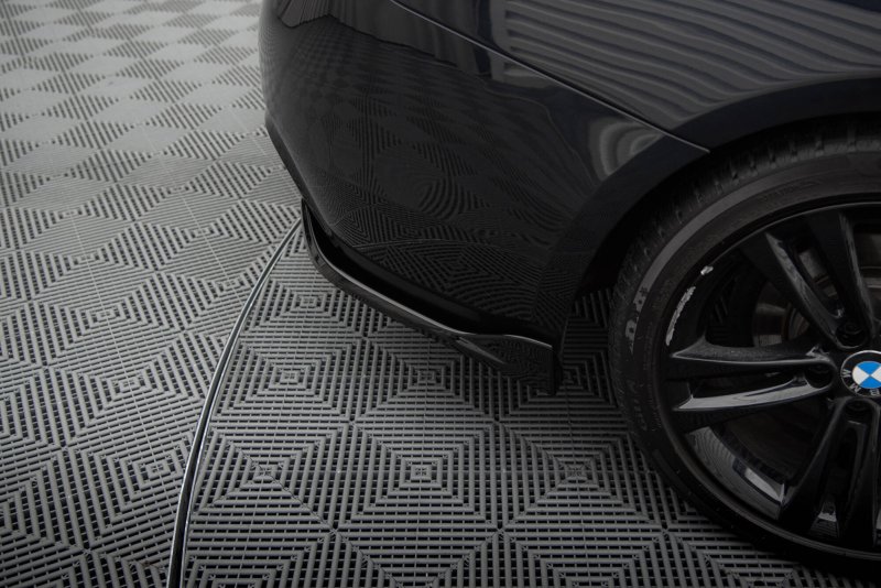 Maxton Heck Ansatz Flaps Diffusor V.1 BMW 4er Gran Coupe M-Paket F36 schwarz Hochglanz BM-4-F36-GC-MPACK-RSD1-G