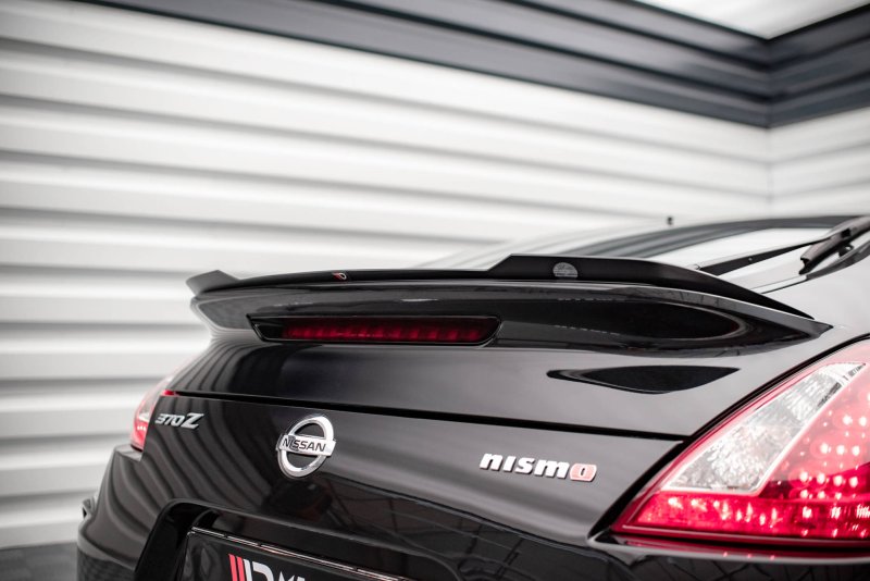 Maxton Spoiler CAP für Nissan 370Z Nismo Facelift schwarz Hochglanz NI-370Z-NISMO-CAP1-G