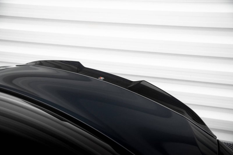 Maxton Spoiler CAP Abrisskante 3D Toyota Avensis Limousine Mk3 Facelift schwarz Hochglanz TO-AV-3F2-S-CAP1-G