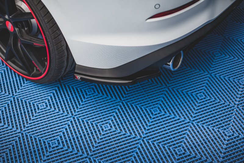Maxton Heck Ansatz Flaps Diffusor für Volkswagen Golf 8 GTI schwarz Hochglanz VW-GO-8-GTI-RSD1-G
