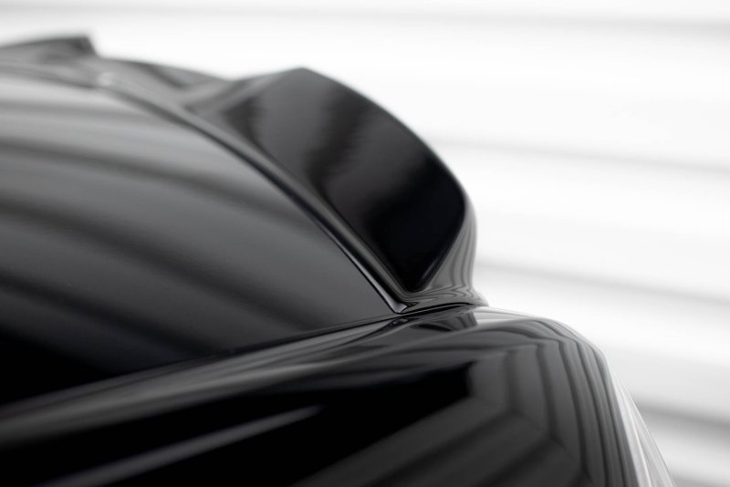 Maxton Spoiler CAP Abrisskante 3D Chrysler 300 Mk2 schwarz Hochglanz CHR-300C-2-CAP3D1-G
