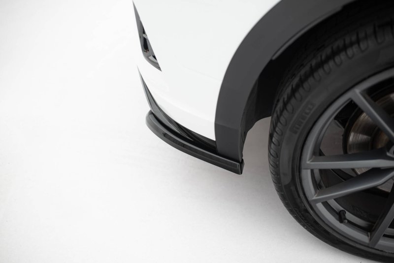 Maxton Heck Ansatz Flaps Diffusor VW T-Roc R Mk1 schwarz Hochglanz VW-T-ROC-1PF-R-RSD1-G