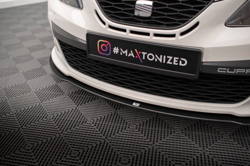 Maxton Street Pro Front Ansatz für für Seat Ibiza Sport Coupe Mk4 SEIB4SCCNC-FD1BRB